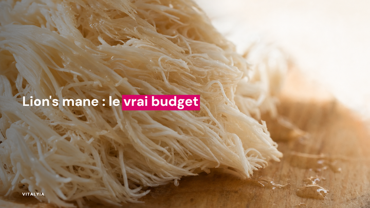 Gros plan de fibres blanches sur une surface en bois